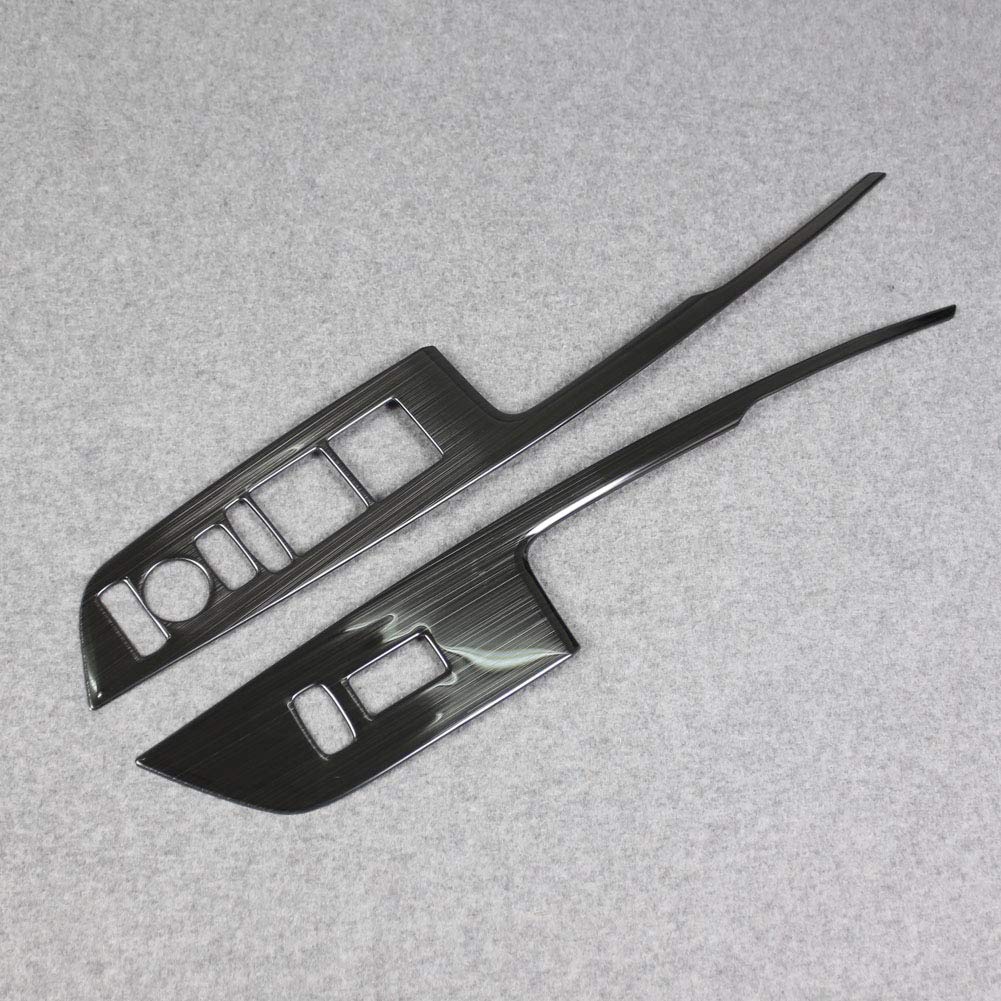 Beautost Black Interior Window Switch Console Panel Trim Compatible with Acura RDX 2019 2022 - Premium Car Accessories for Enhanced Driving Comfort & Style