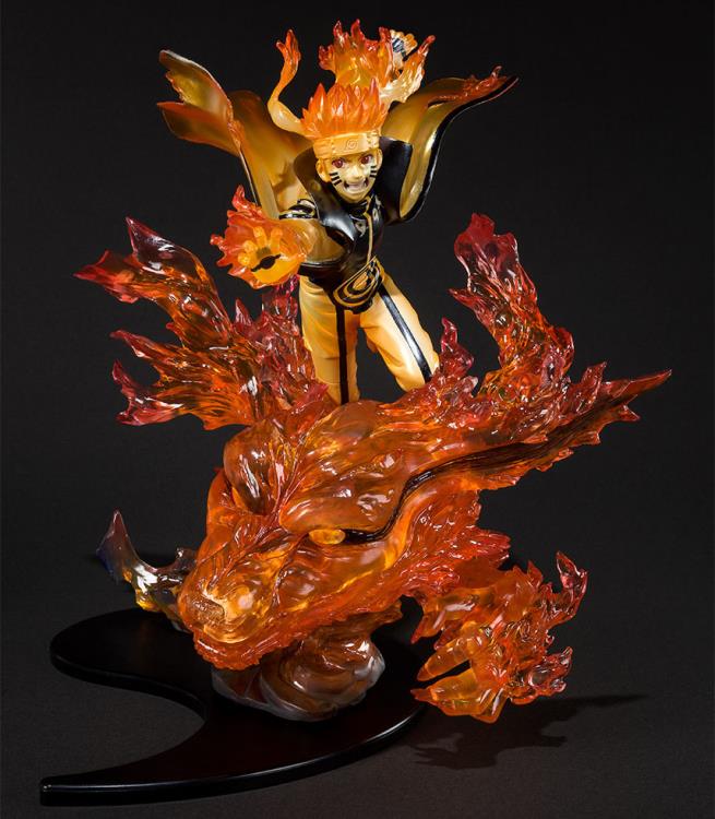 Figuarts Zero Naruto Shippuden Kurama Naruto Uzumaki (Kizuna Relation) Anime Statue - Perfect for Anime Collectors, Home Decor & Naruto Fan Displays