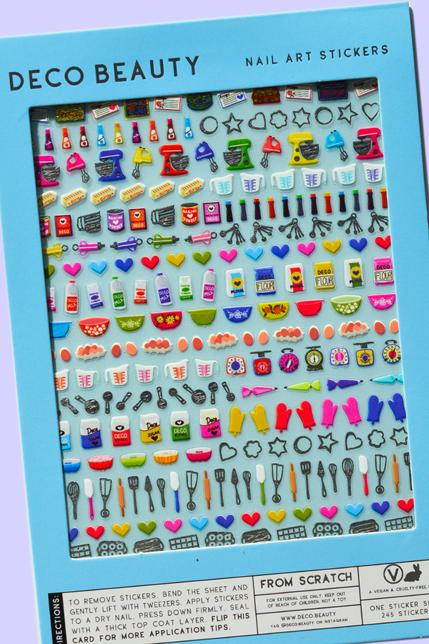Nail Art Stickers for Women - Premium DIY Nail Decals with Easy Application | Perfect for Manicures, Pedicures, and Special Occasions