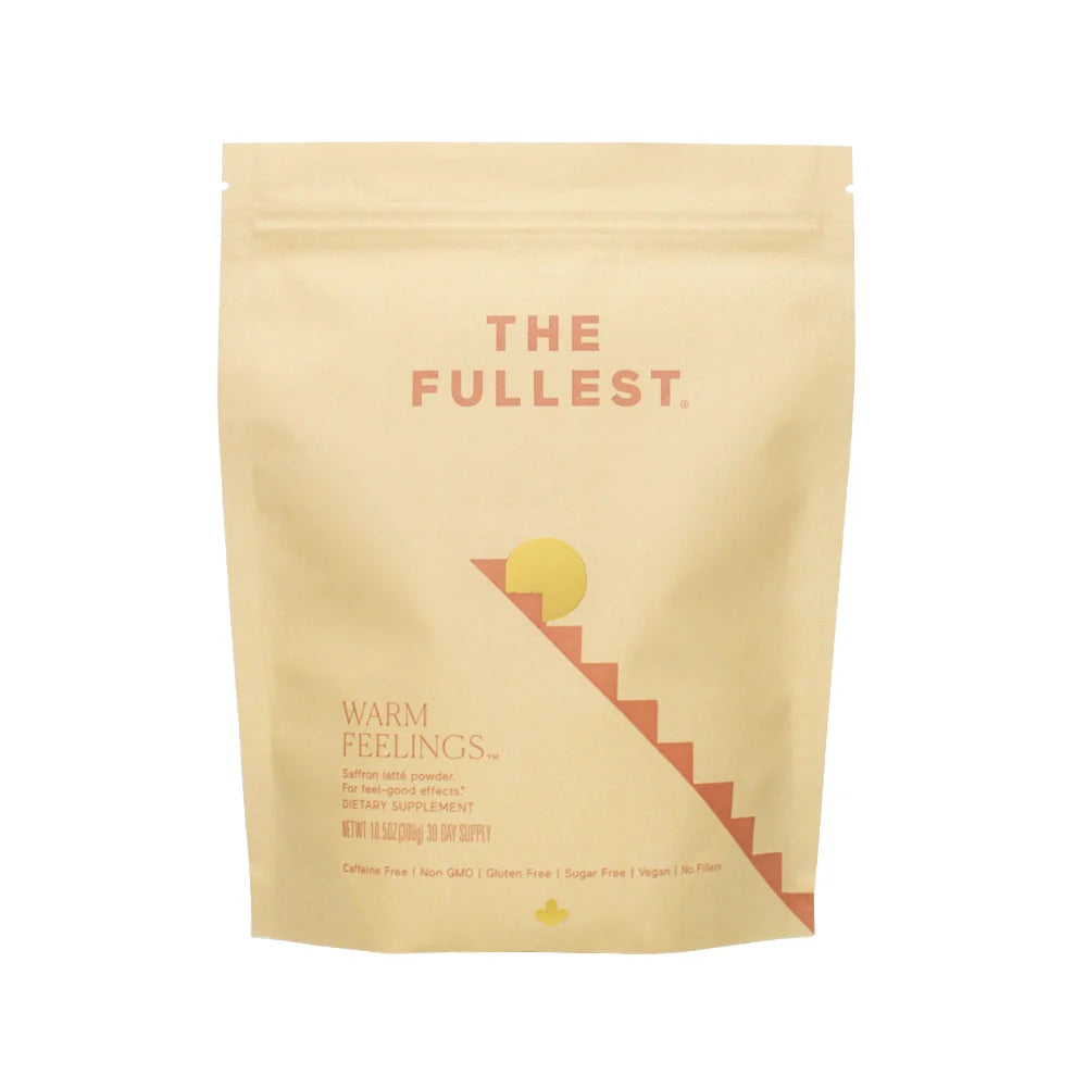 Premium Saffron Latte Mix - Warm Feelings™ Authentic Persian Spiced Drink Powder for Coffee Lovers - Perfect for Cozy Mornings, Afternoon Tea & Relaxing Evenings