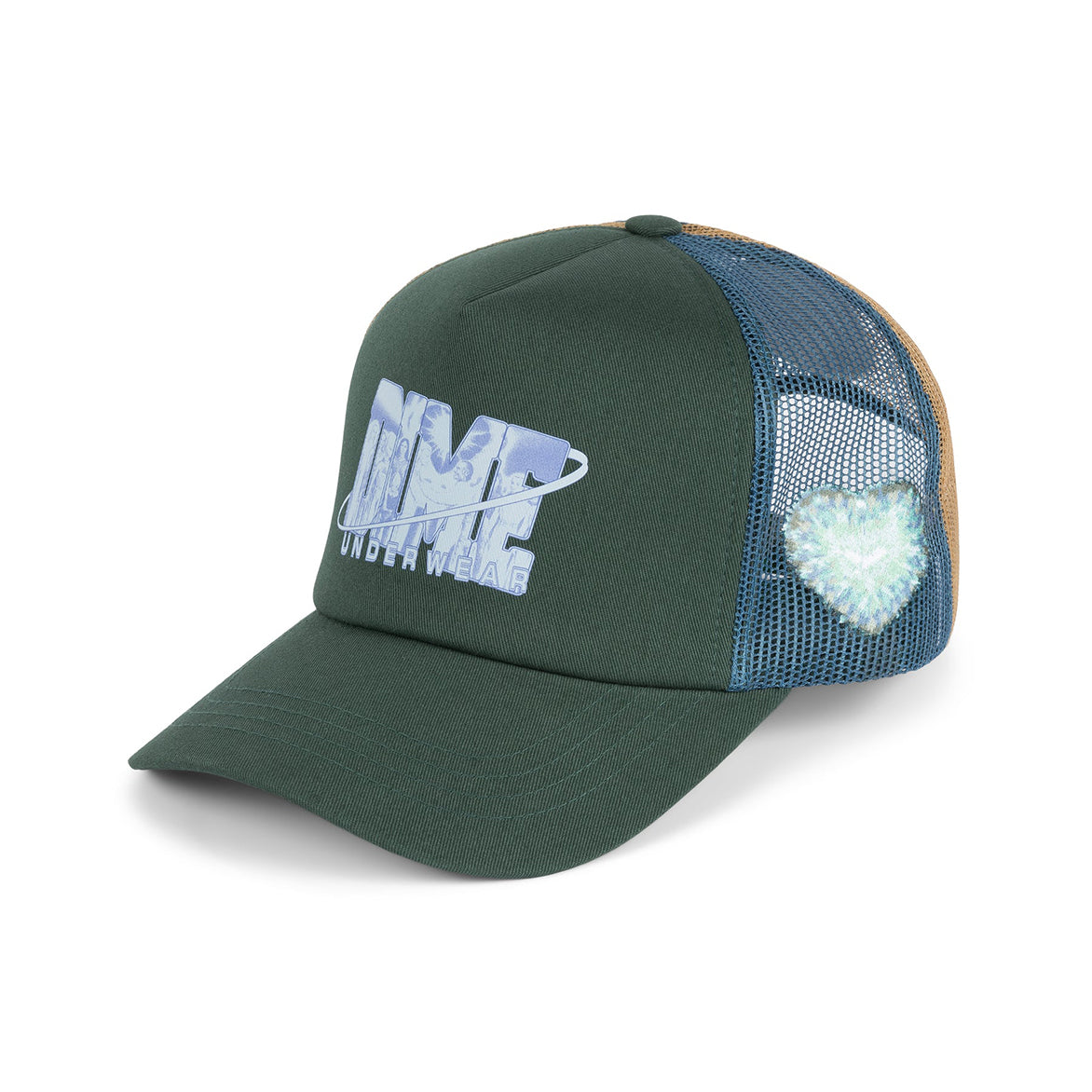 Cosmic Trucker Hat - Stylish Green Mesh Baseball Cap for Men & Women | Perfect for Outdoor Activities, Sports, and Casual Wear