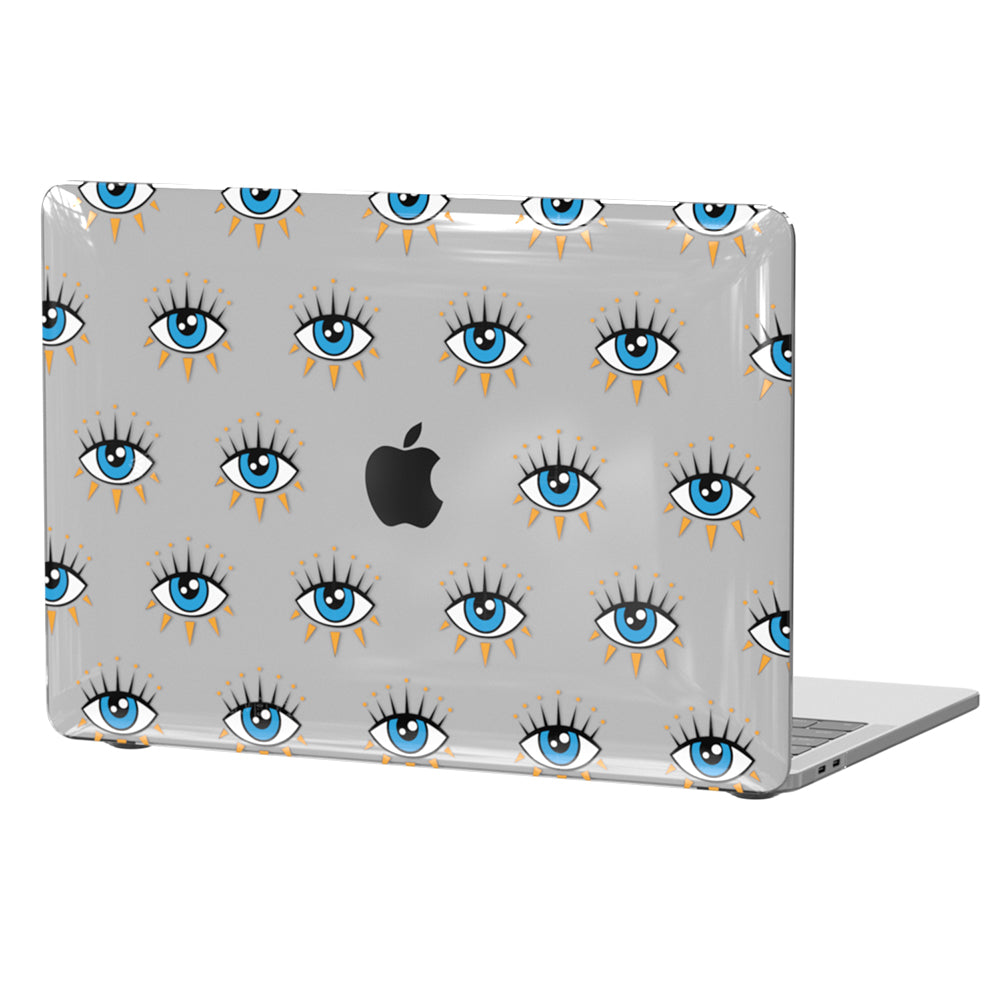 Evil Eye Protective Case for MacBook Pro/Air - Stylish Laptop Cover with Anti-Scratch Design - Perfect for Work, Travel & School Use