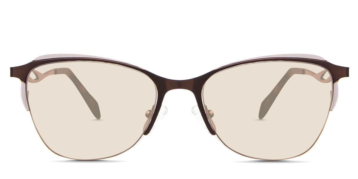 Lux Women's Prescription Tinted Glasses - Stylish & UV Protection for Driving, Reading & Outdoor Activities