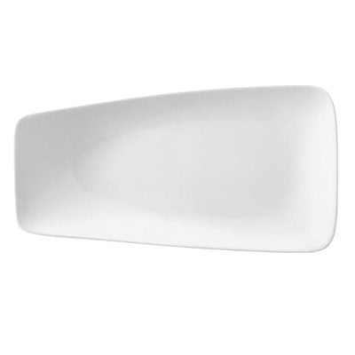 Villeroy & Boch Ariane Vital 11.5 x 6 Inch White Porcelain Rectangle Flat Plate - Elegant Dinnerware for Fine Dining & Entertaining