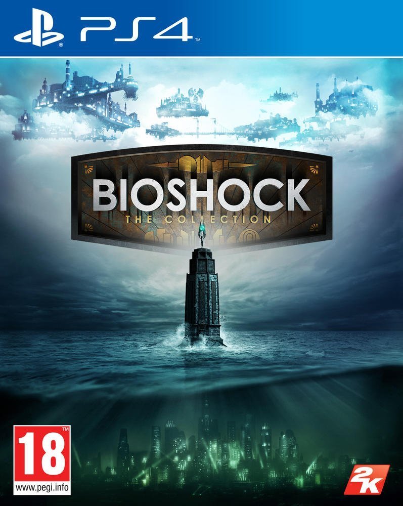 BioShock The Collection for PS4 - Remastered Trilogy Bundle with All DLCs | Action-Adventure Game for PlayStation 4 | Perfect for Horror & Sci-Fi Gaming Fans