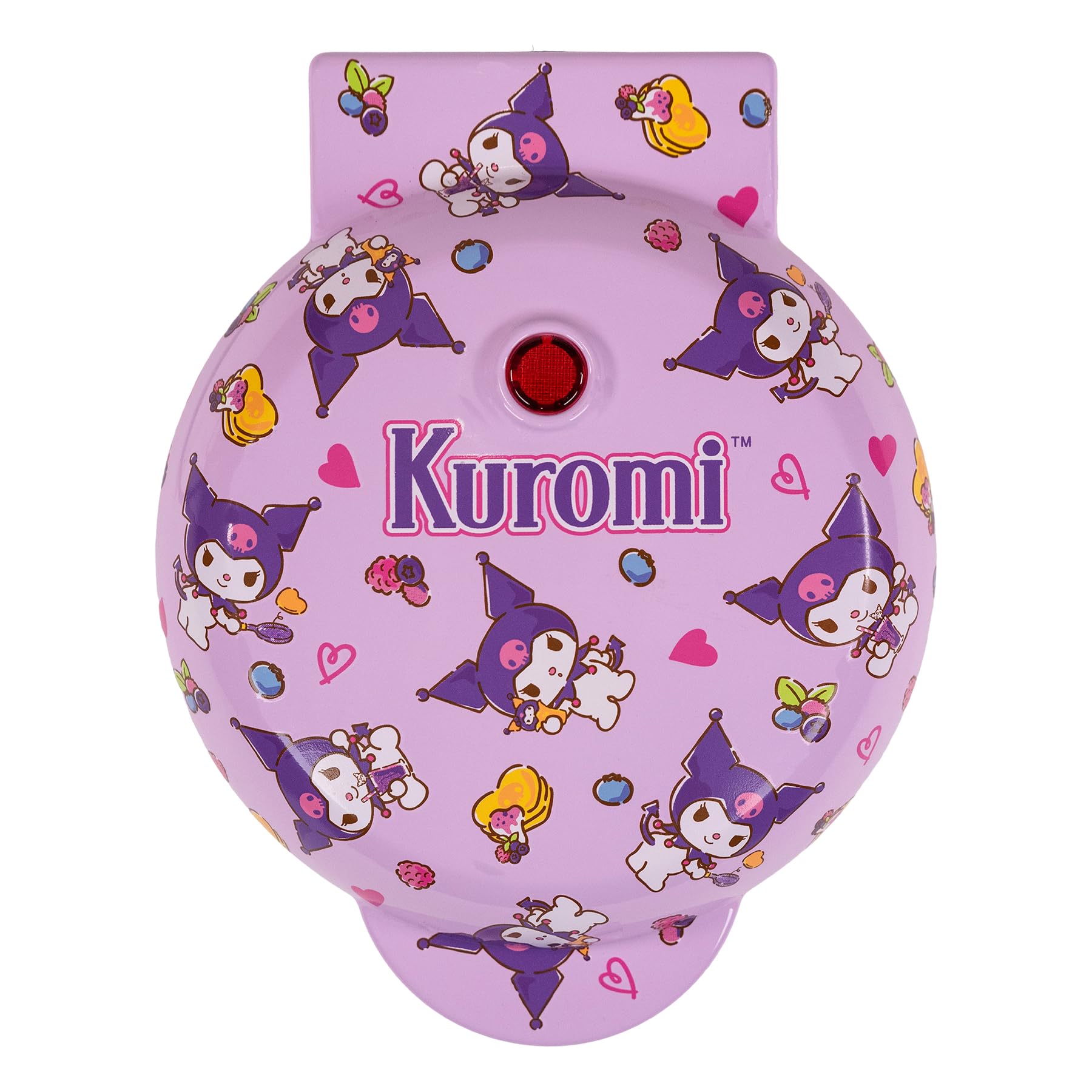 Uncanny Brands Hello Kitty Kuromi Mini Waffle Maker - Cute Character Waffle Iron for Kids & Adults - Perfect for Breakfast, Snacks & Party Treats