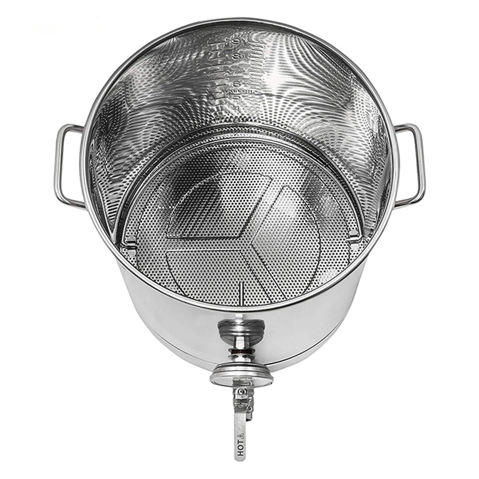 30L Stainless Steel Home Beer Brew Kettle with Thermometer - Professional Brewing Pot for Homebrew Beer Making, Perfect for Craft Beer, IPA, Lager Brewing Supplies