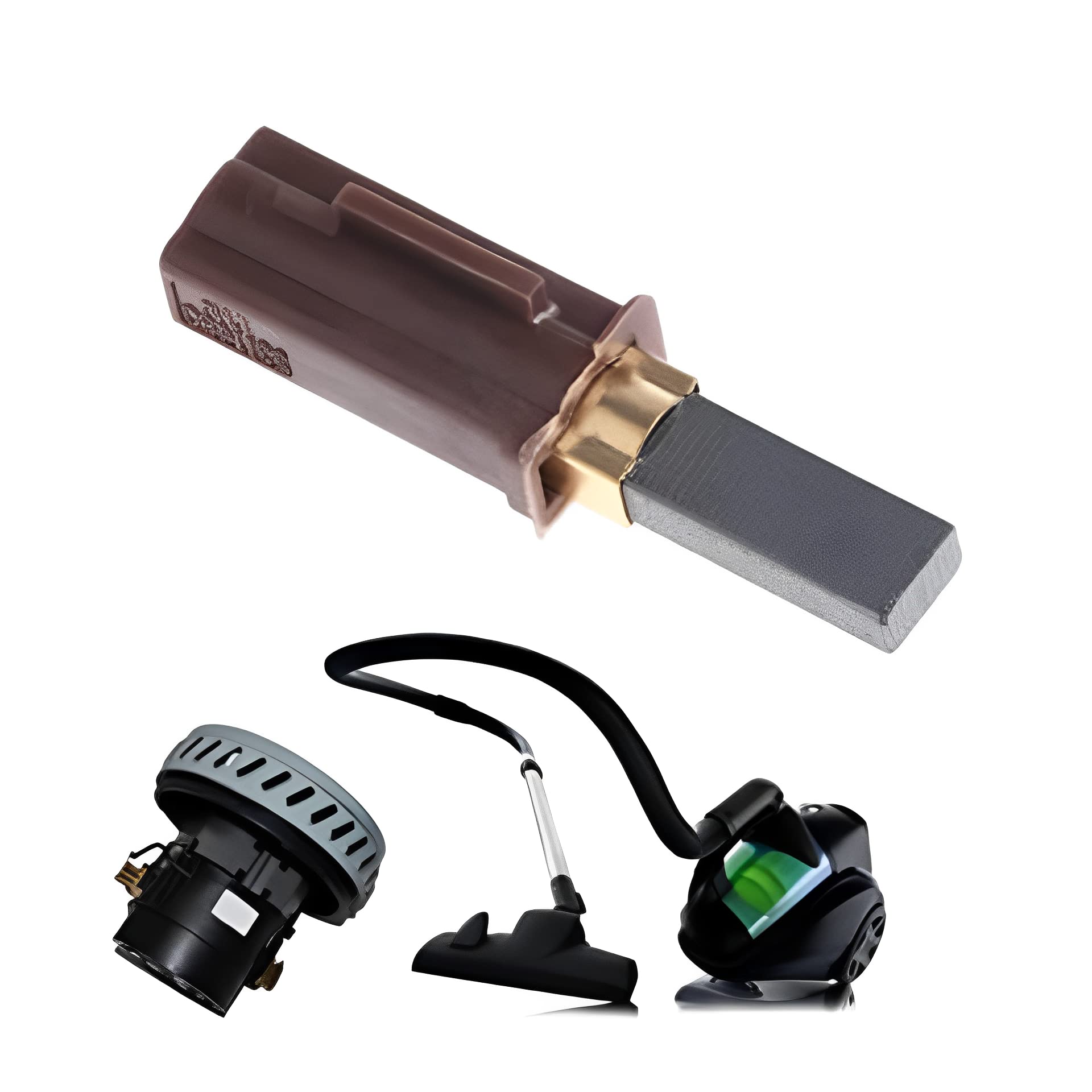 2 Pcs 2311480 Vacuum Cleaner Motor Carbon Brushes - Replacement for Part Numbers 333261 & 33326-1 - Compatible with Various Vacuum Models for Home and Office Cleaning