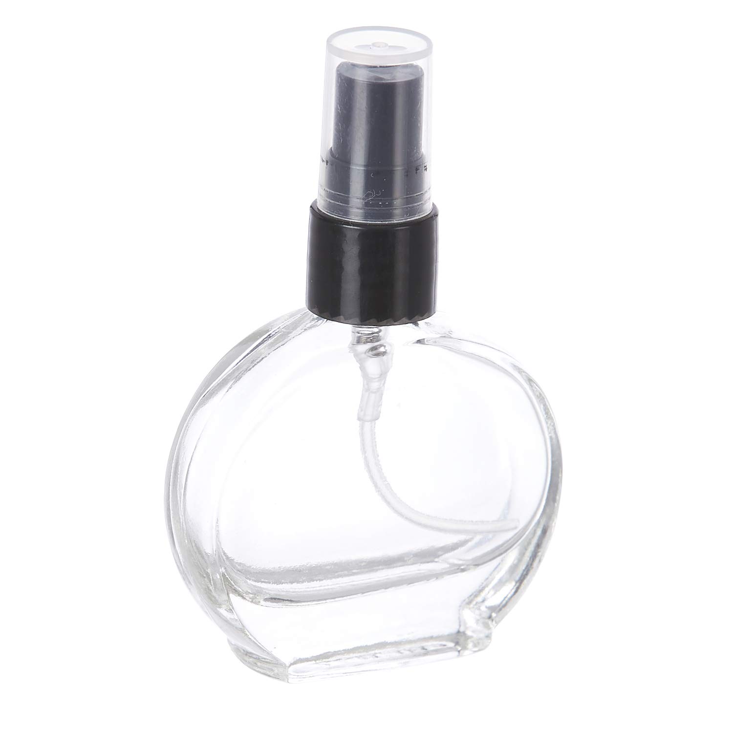 Refillable 12ml Oblong Glass Perfume Bottles with Spray Pump - Set of 6 for Essential Oils, Aromatic Water & Fragrance Blends | Perfect for Travel, Gifts & DIY Beauty Products