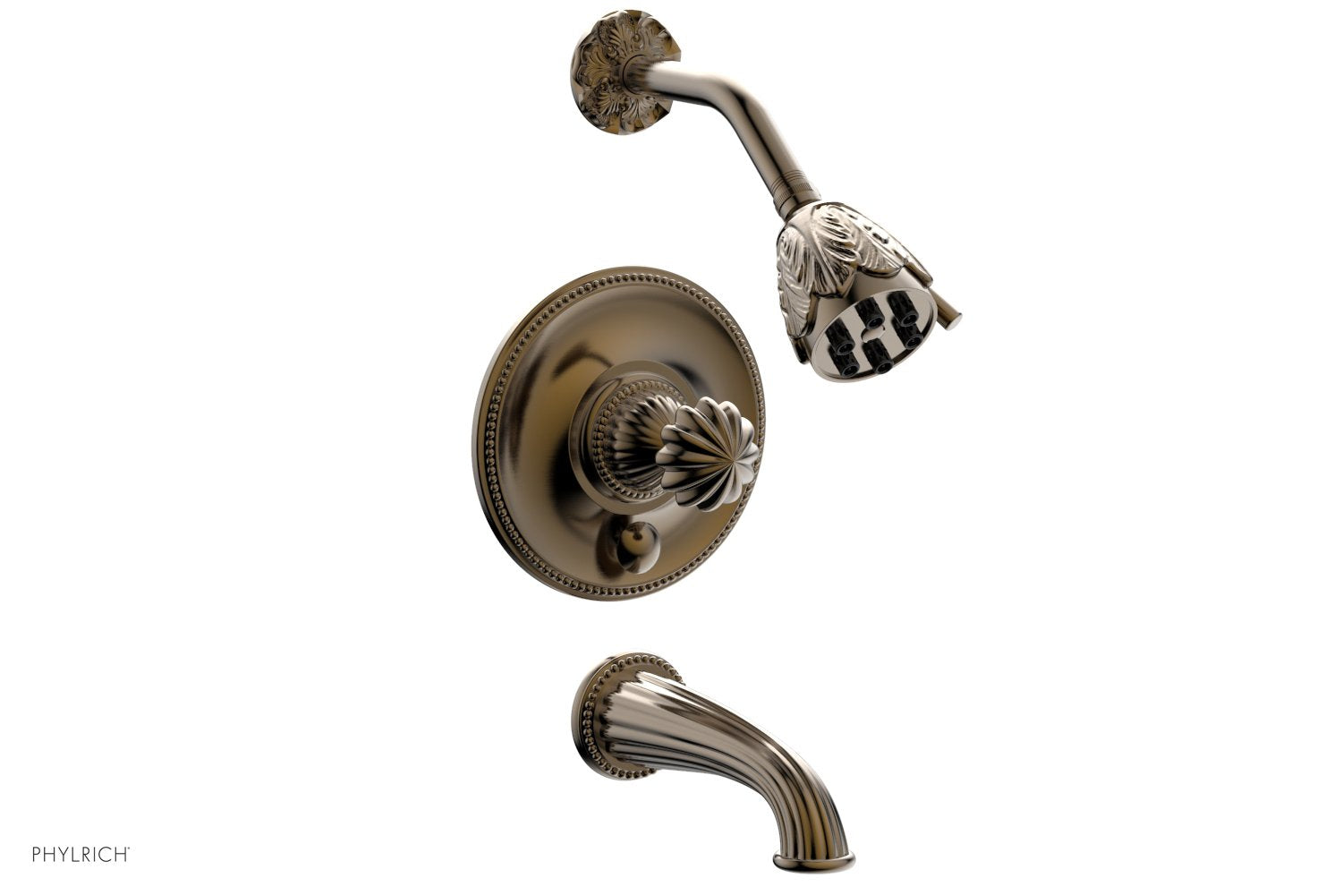 GEORGIAN & BARCELONA Pressure Balance Tub and Shower Faucet Set PB2361 - Chrome Finish, Thermostatic Valve for Bathroom, Perfect for Modern Home Renovation and Spa-Like Shower Experience