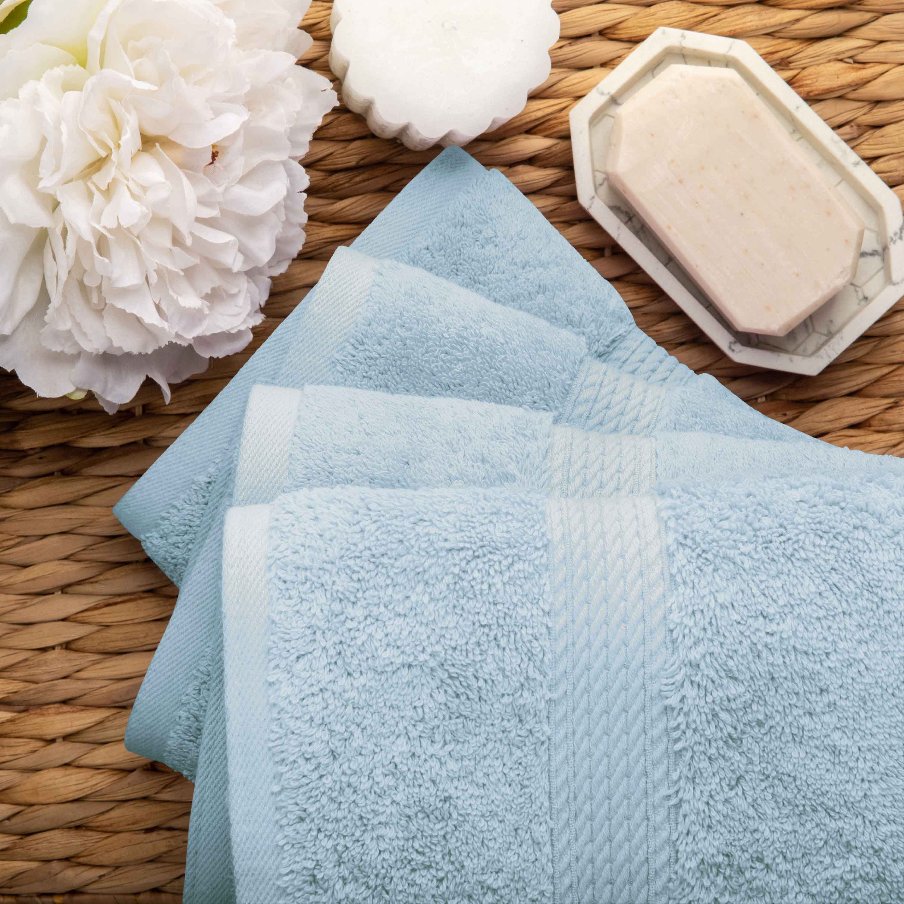 Premium Egyptian Cotton Bath Towel Set - Ultra Soft, Absorbent & Heavyweight 2-Piece Set for Spa, Bathroom & Luxury Home Use