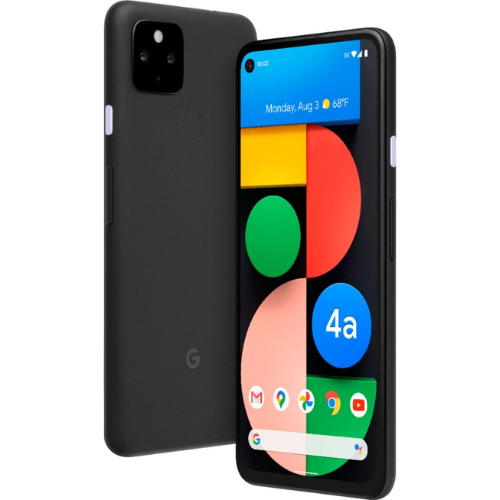Google Pixel 4a Unlocked Smartphone - 128GB Storage, Black | Fast Performance, Great Camera for Photography & Social Media | Perfect for Travel, Work & Everyday Use