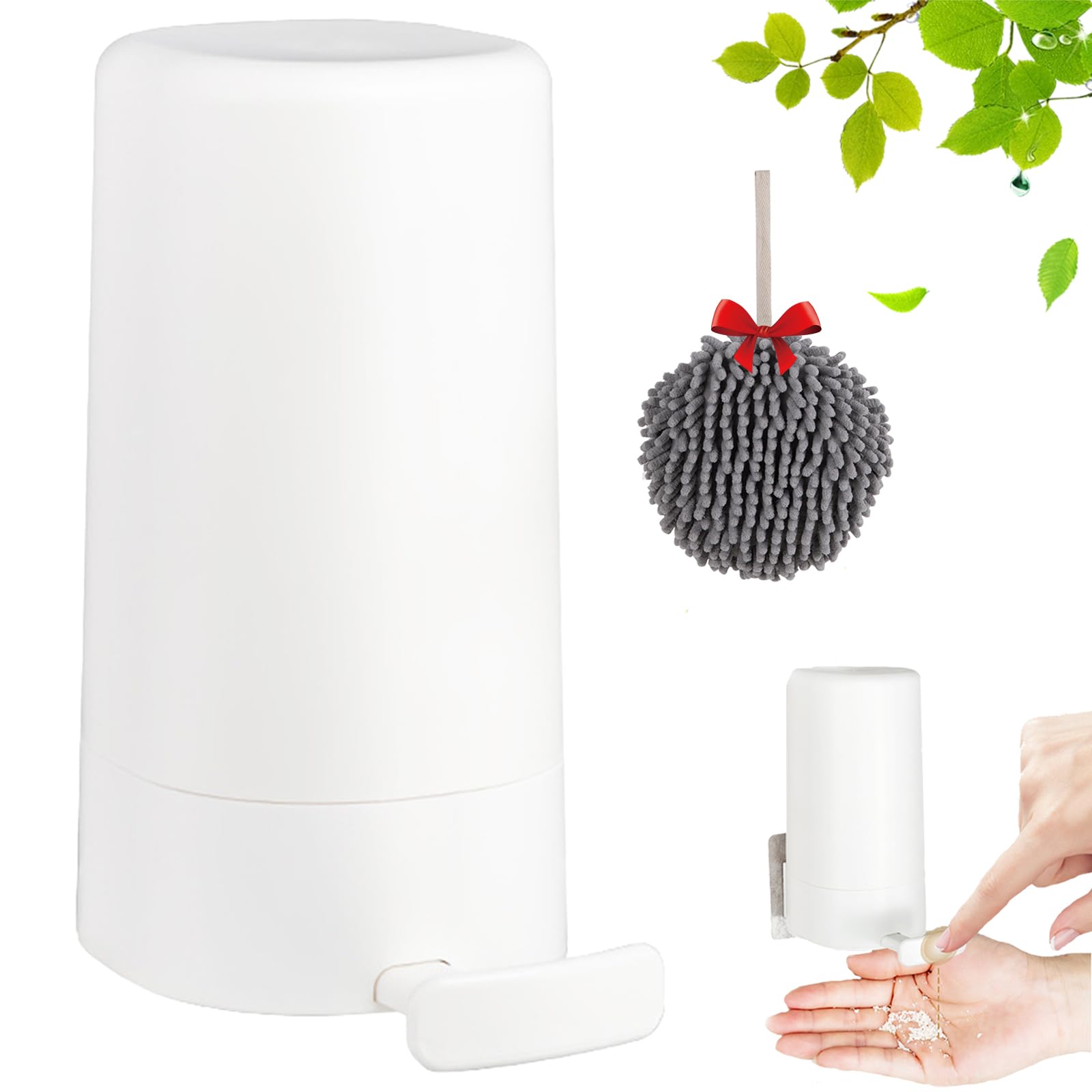 2025 Wall-Mounted Bar Soap Dispenser & Grinder - Adjustable Powder Leakproof Soap Shaver for Kitchen & Bathroom - Waterproof Bar Soap Organizer for Shaving & Storage (1PC) - Perfect for Small Spaces & Eco-Friendly Homes