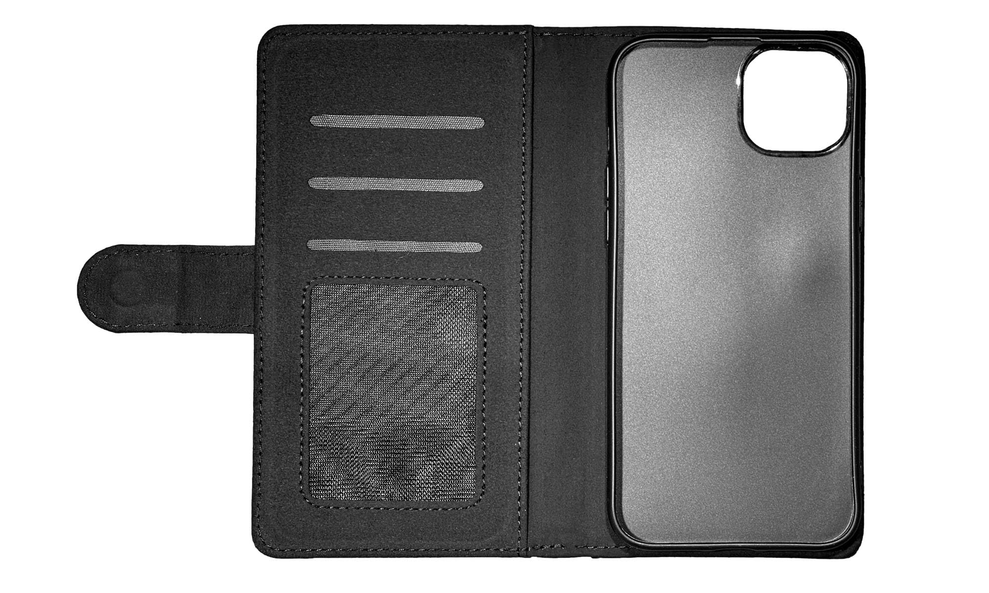 Friedrich Wanderer Above The Sea of Fog Art Flip Wallet Phone Case for Apple iPhone 15 Plus - Stylish Protective Cover with Card Holder for Everyday Use & Travel