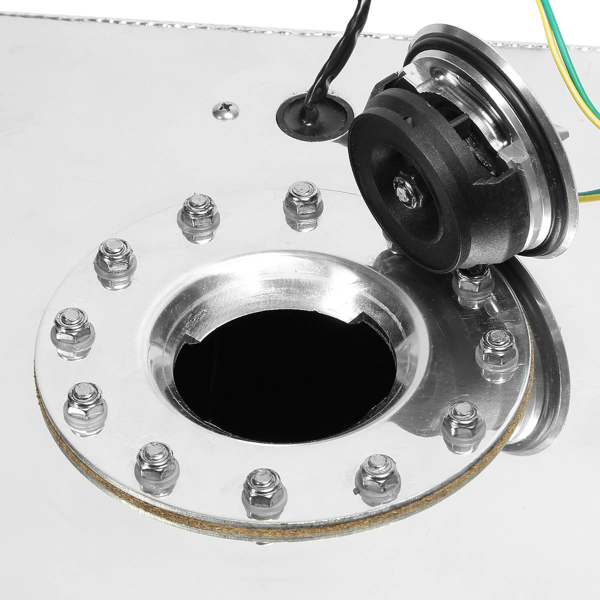 DNA MOTORING 20 Gallon Aluminum Top-Feed Fuel Cell Gas Tank - 24