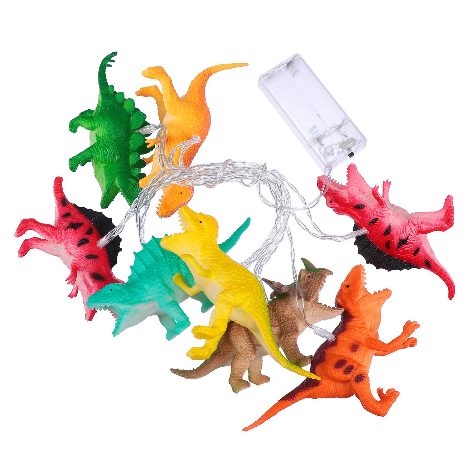 Dinosaur String Lights LED - 1 Set Dino Party Lights for Kids Room Decor, Bedroom, Nursery & Birthday Party Decoration | Waterproof Fairy Lights for Indoor/Outdoor Use
