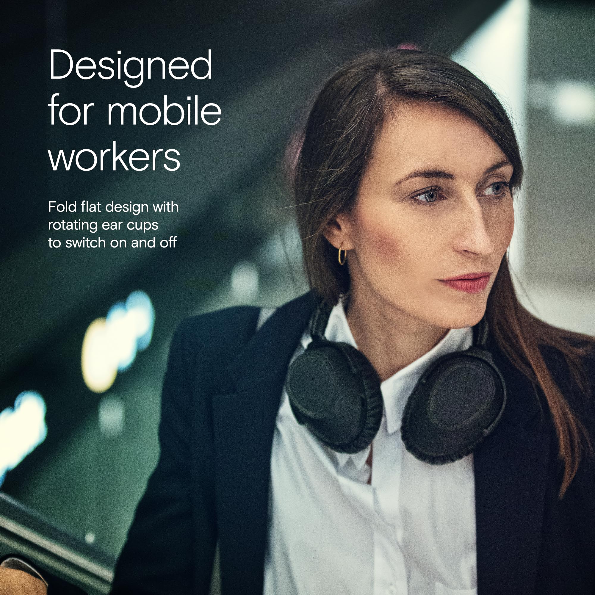 EPOS ADAPT 660 Wireless Bluetooth Headphones with AI Noise Cancellation & Alexa Built-in | Certified for Microsoft Teams | Adaptive ANC Microphone System | Perfect for Remote Work, Online Meetings & Music Streaming