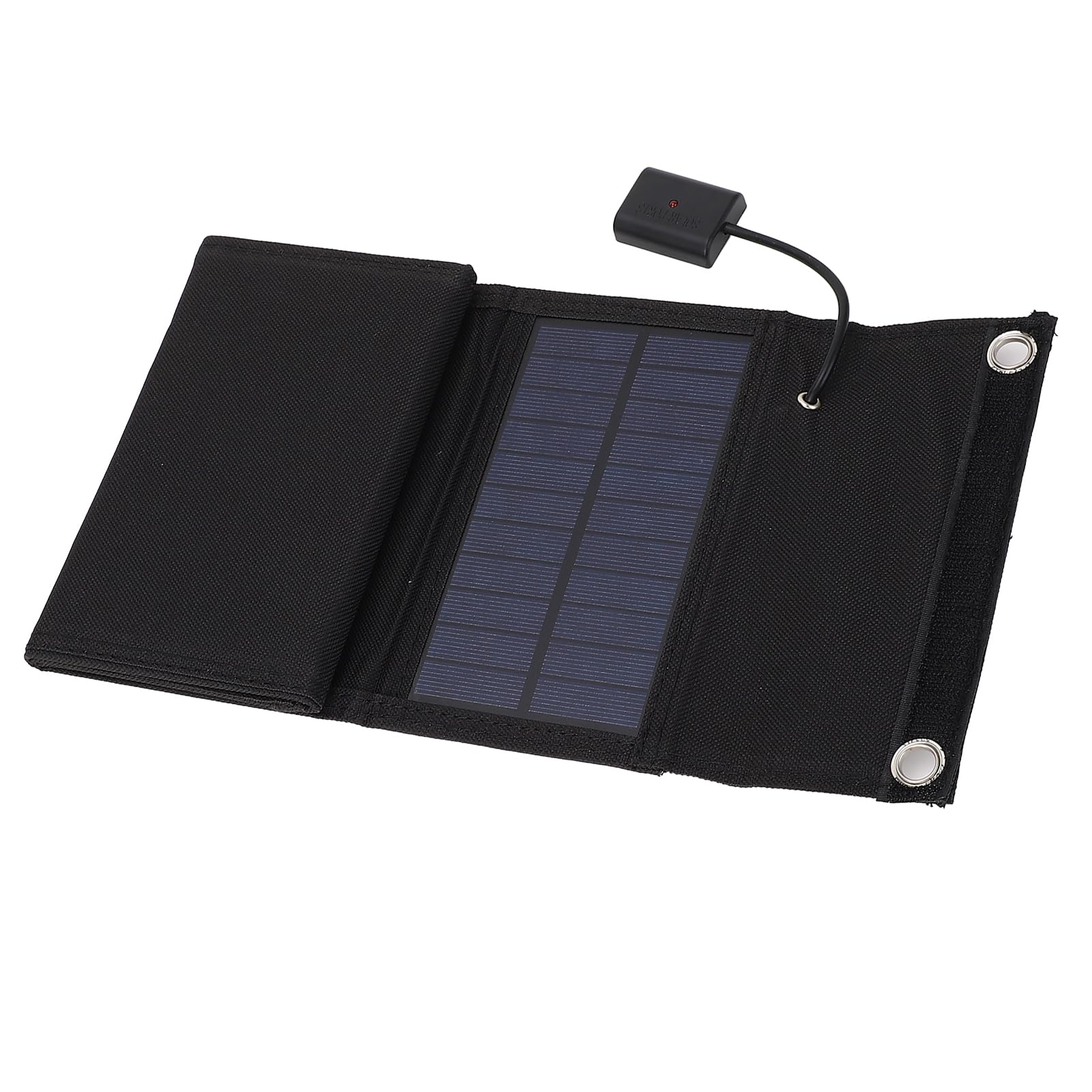 10W 5V Portable Solar Panel Charger - Foldable Waterproof Solar Power Bank for Camping, Hiking & Travel - Emergency Power Supply for Phones, Tablets & Outdoor Gear