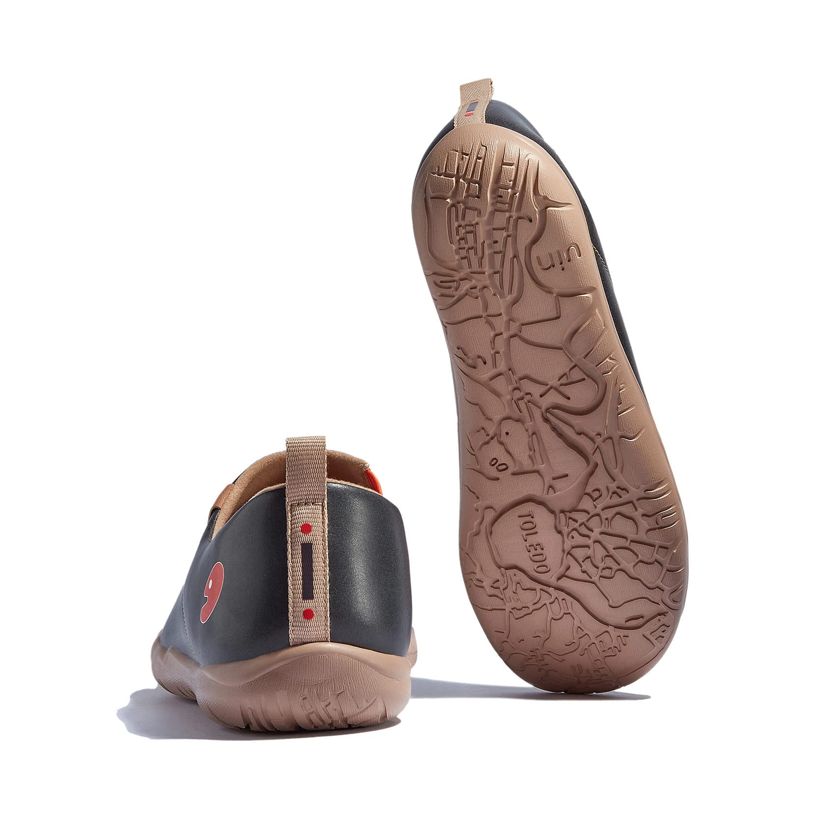 UIN Men's Slip-On Walking Shoes - Lightweight Travel Loafers with Microfiber Comfort for Casual Wear | Perfect for Travel, Work & Everyday Fashion Sneakers