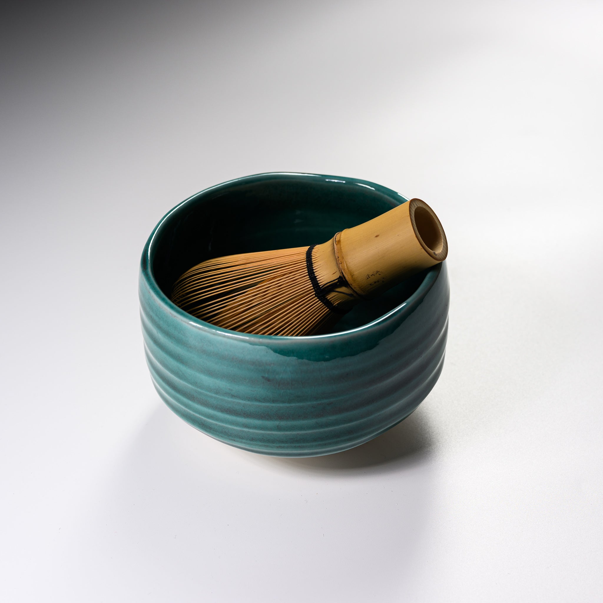 Premium Matcha Bowl Set - Handcrafted Ceramic Tea Cup with Sea Jewels Design for Japanese Tea Ceremony | Perfect for Matcha, Green Tea, and Zen Meditation Rituals