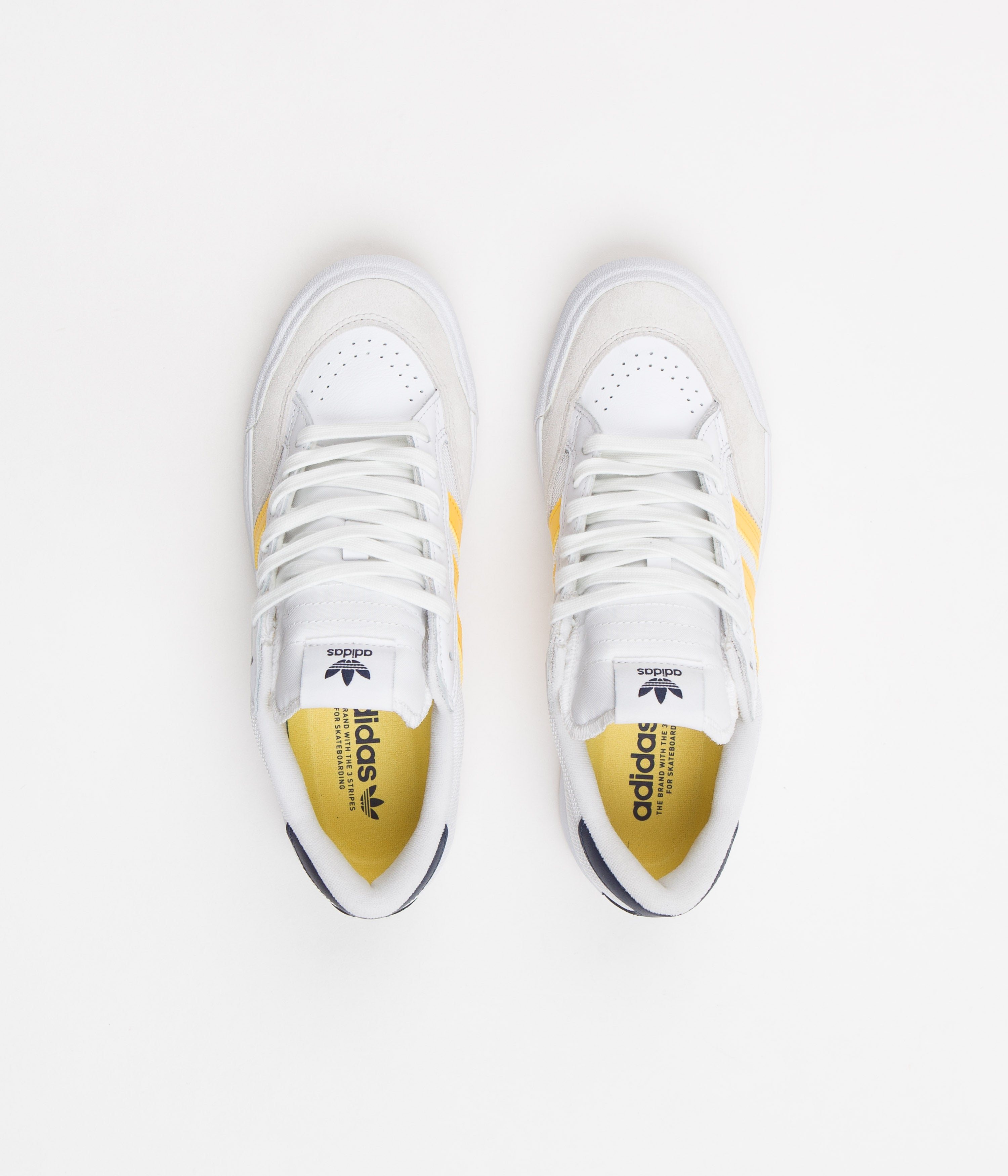 Adidas Nora Shoes for Women - White, Bold Gold, Collegiate Navy Running Sneakers | Comfortable & Stylish for Gym, Workout, and Casual Wear