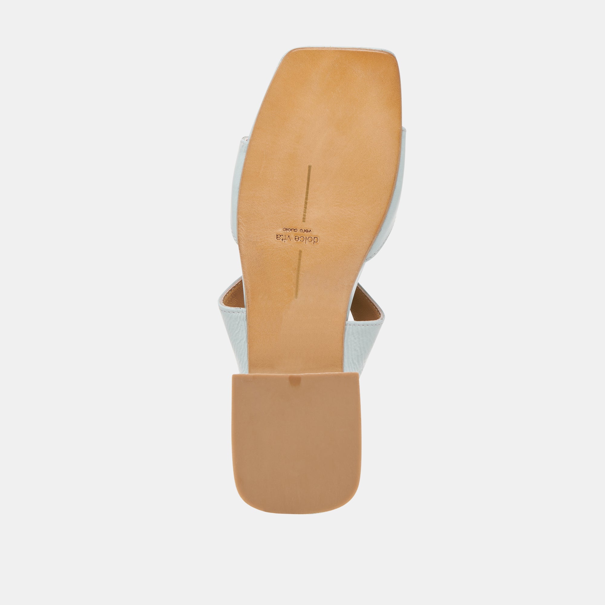 Lavern Sandals for Women - Ice Blue Crinkle Patent Leather Summer Sandals - Comfortable Casual & Beach Footwear for Outdoor Activities