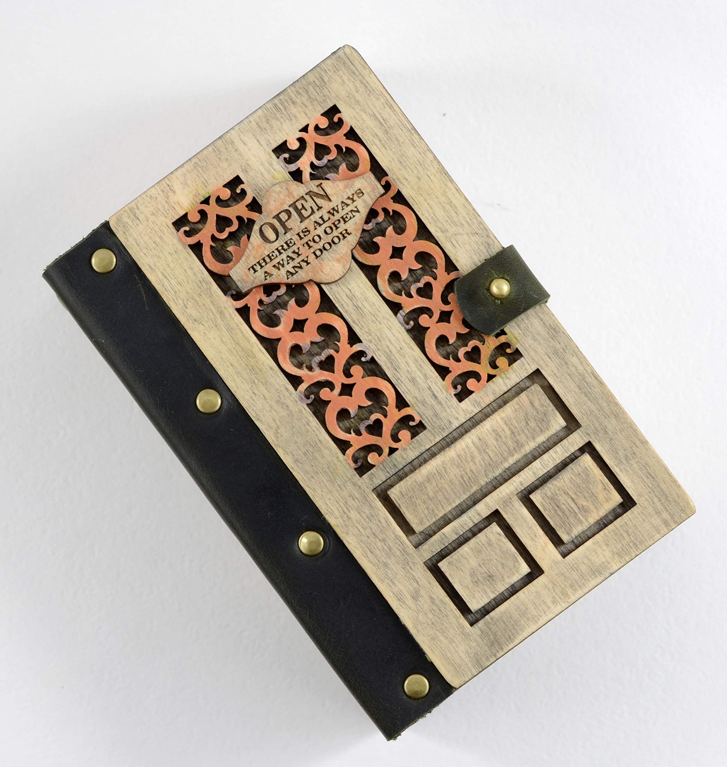 Laser Engraved Wooden Tarot Box - Gift for Tarot Readers & Spiritual Use