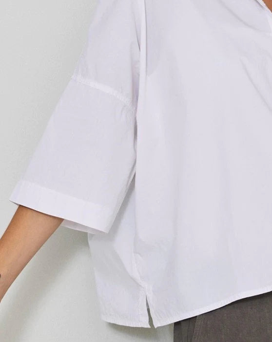 Premium Cotton Pocket Shirt for Men - Classic Optic White - Perfect for Casual Wear, Office & Outdoor Activities