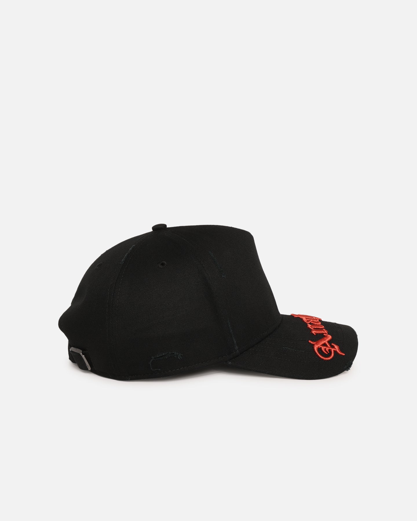 47 Brand Anaheim Ducks 'Destruct Gothic Visor' 47 Offside Strapback Snapback Hat - Black/Black Adjustable Baseball Cap for Men & Women - Perfect for Hockey Games, Sports Events & Casual Wear