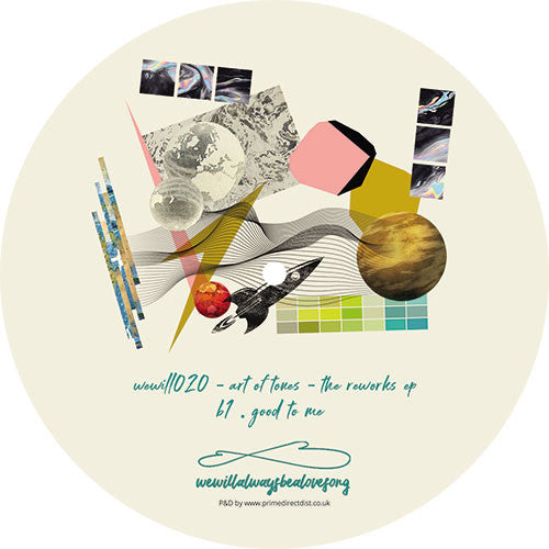 Art Of Tones – The Reworks EP Vinyl Record | Wewillalwaysbealovesong – WEWILL020 Limited Edition Electronic Dance Music | Perfect for DJ Sets, Music Collectors & Home Listening