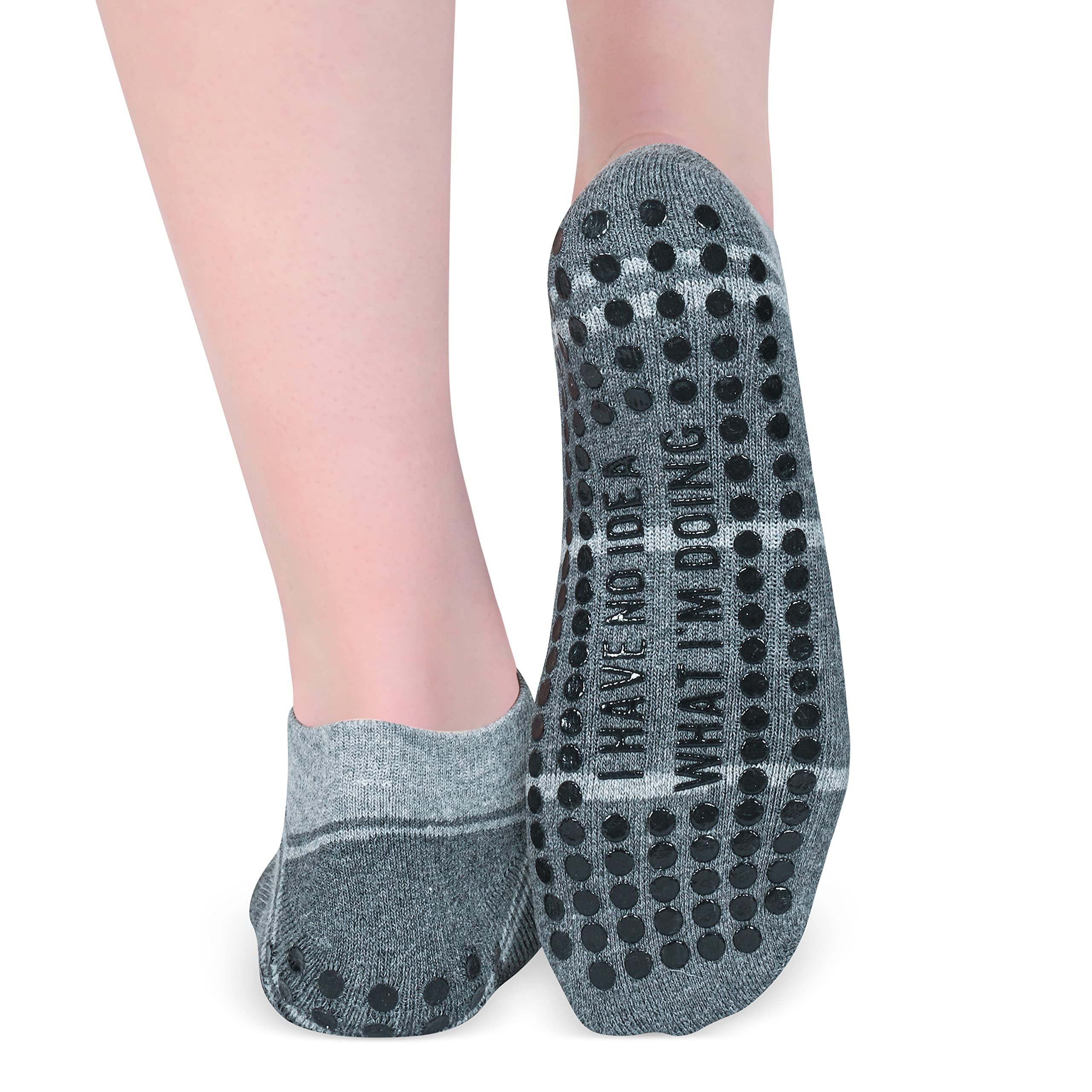 Non-Slip Sticky Grip Socks for Women - Perfect for Barre, Pilates, Lagree, Yoga & Dance - Stay Secure During Workouts & Home Fitness Sessions