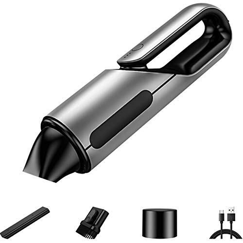 Upgraded Cordless Handheld Vacuum Cleaner - Powerful Cyclonic Suction, Rechargeable & Quick Charge, Lightweight Portable for Pet Hair, Home, Car Cleaning | Perfect for Quick Spills, Upholstery, and Hard-to-Reach Areas