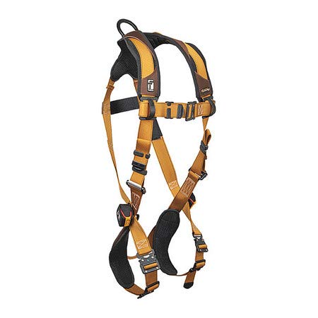 Full Body Safety Harness Vest - Adjustable & Comfortable for Construction, Roofing & Climbing | No Belt Design for Secure Fall Protection