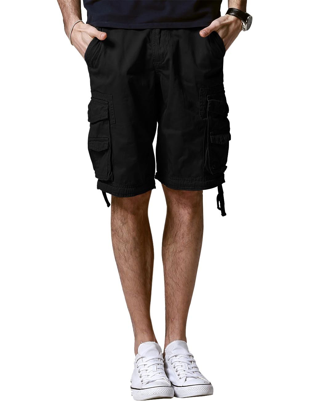 Men's Cargo Shorts for Outdoor Hiking & Travel - Durable Tactical Shorts with Multiple Pockets | Perfect for Camping, Fishing & Summer Adventures