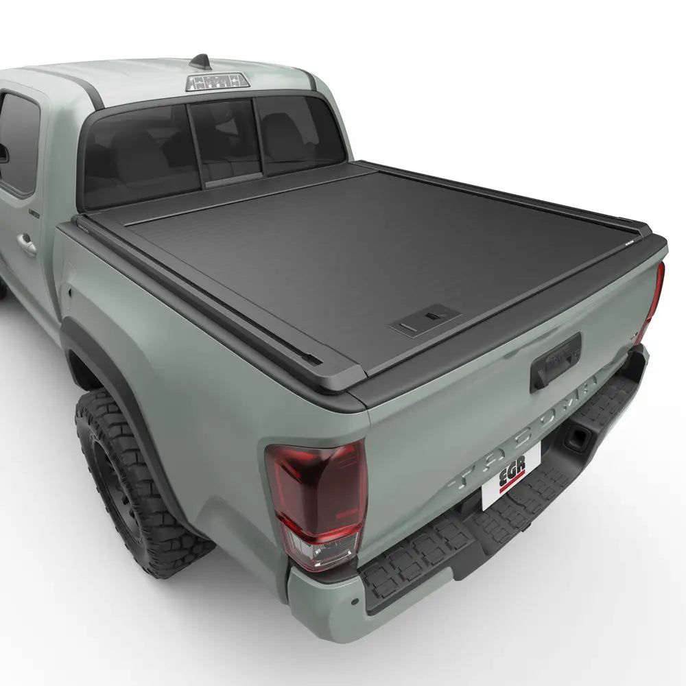 EGR USA Rolltrac Manual Retractable Truck Bed Cover for 2016-2023 Toyota Tacoma - Durable & Secure Tonneau Cover for Hauling & Outdoor Adventures