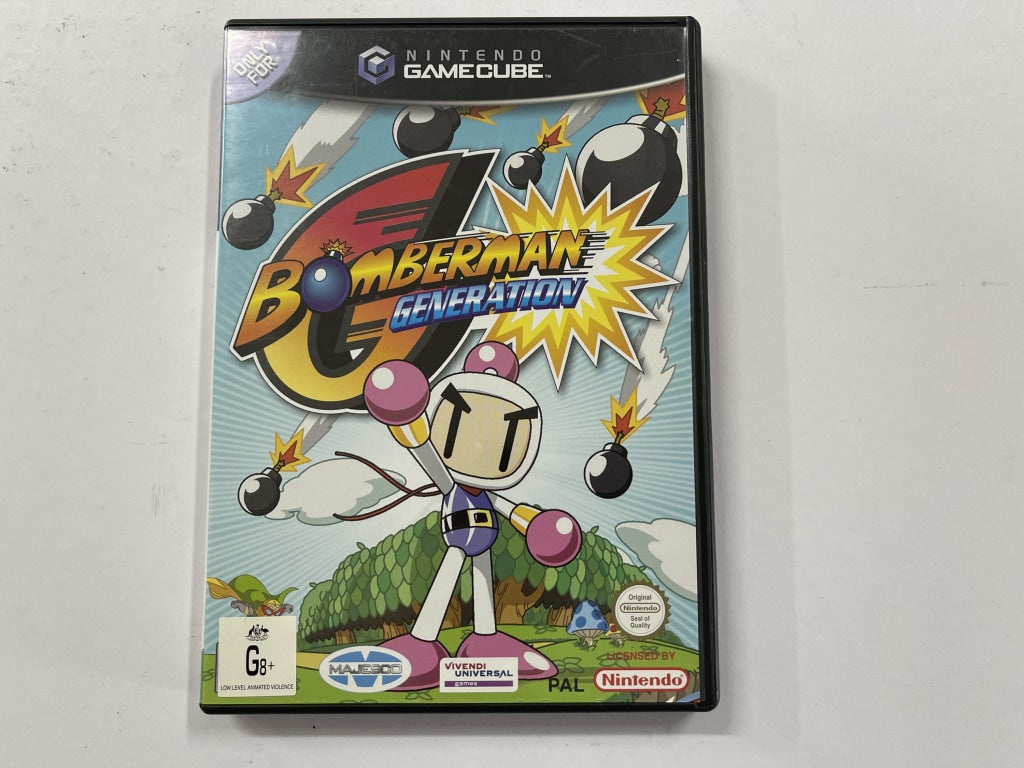 Bomberman Generation Complete Game in Original Case - Fun Nintendo GameCube Adventure for Family & Friends Game Night