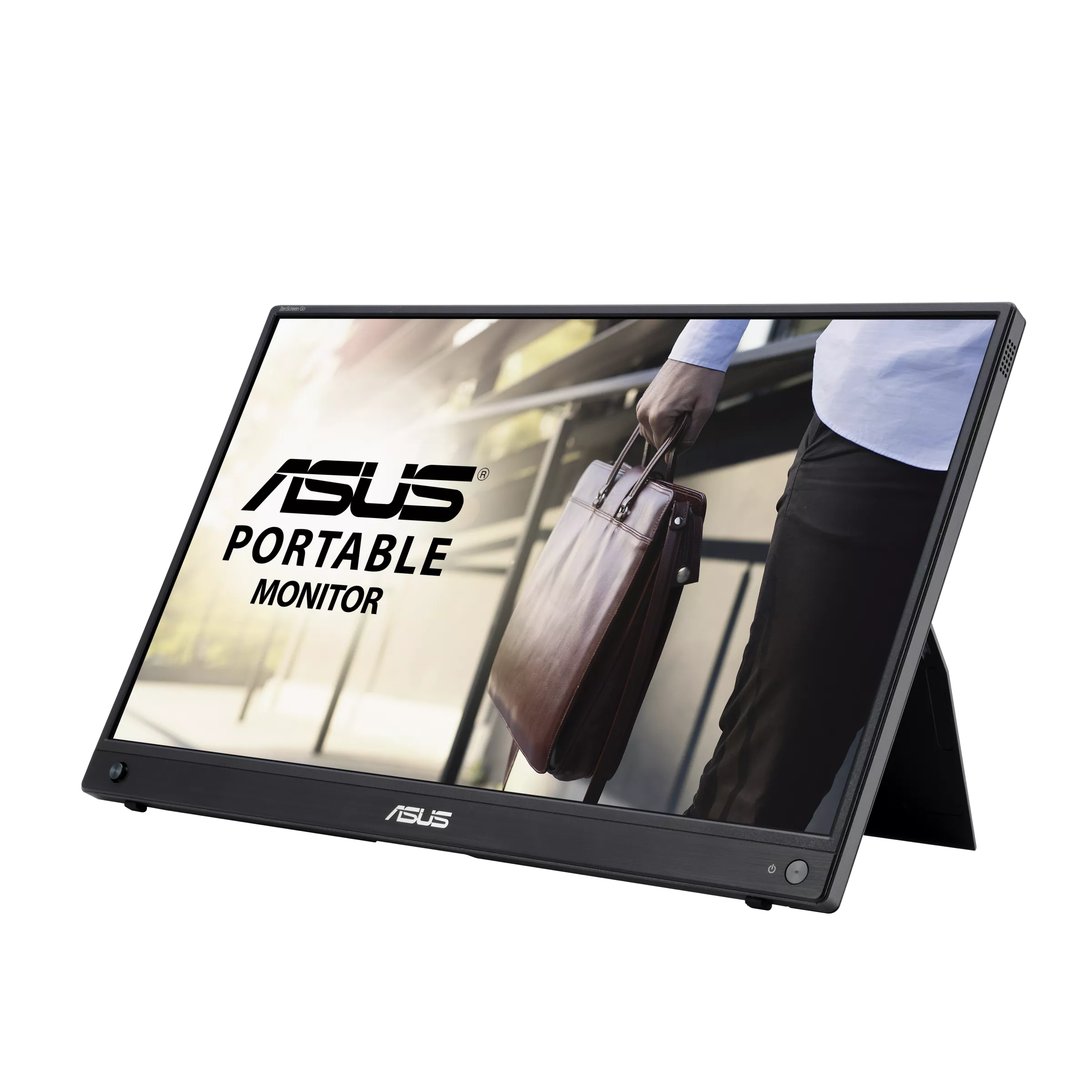 ASUS 16-inch IPS FHD Portable Monitor with USB-C & Mini HDMI - Wireless, Built-in Battery, 60Hz Refresh Rate - Perfect for Remote Work, Gaming, and Business Travel