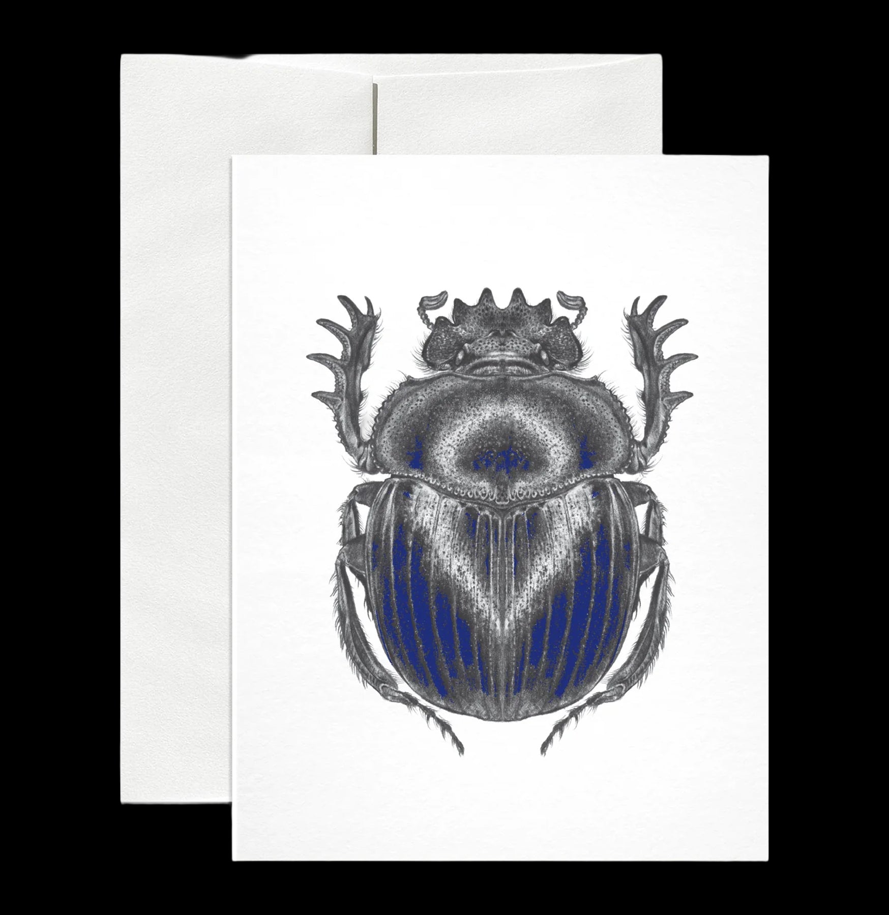 Handmade Sacred Scarab Greeting Card - Egyptian Inspired Design for Birthday, Anniversary & Special Occasions - Perfect for Ancient History Lovers & Spiritual Gift Giving