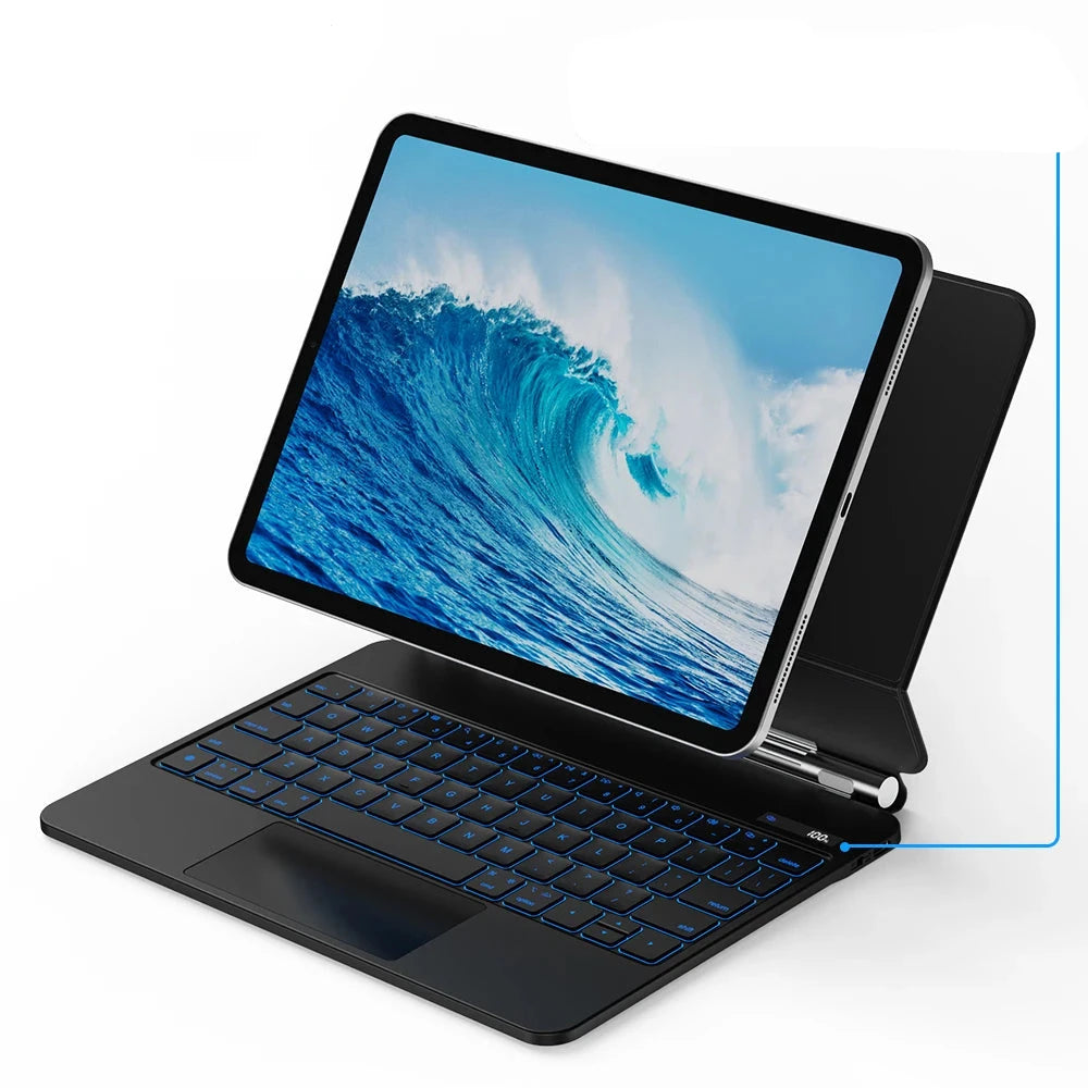 2024 iPad Pro 11-inch with Magic Keyboard - LCD Multi-Touch Display & Trackpad | Perfect for Work, Study & Creative Projects