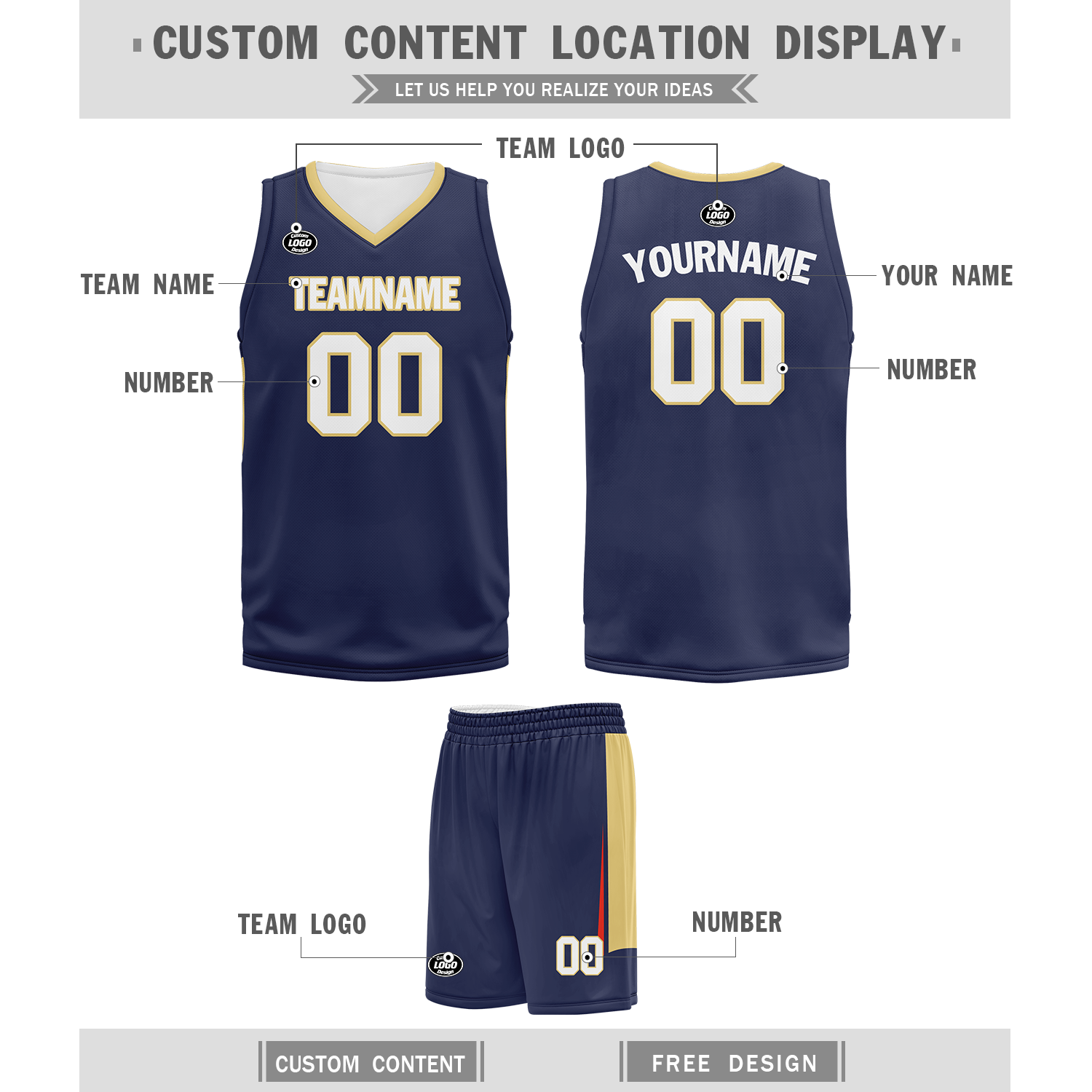 Custom Deep Blue Classic Style Basketball Jersey BBJ01 - High-Performance Sports Uniform for Men & Women - Perfect for Games, Training, and Team Events