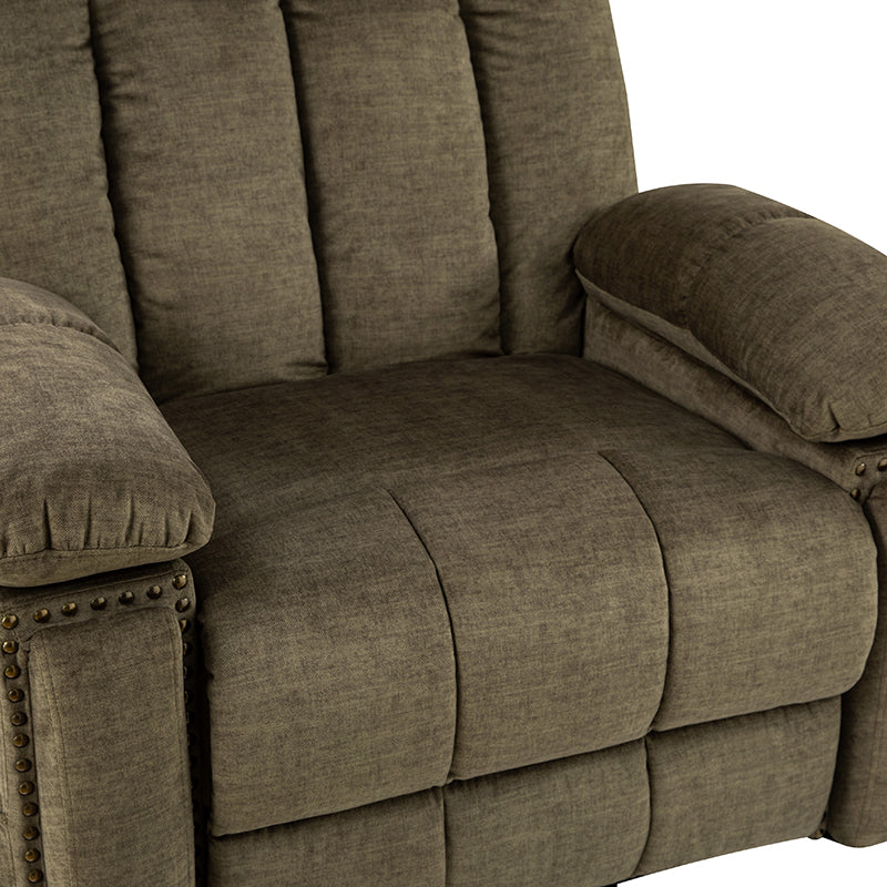 LuxComfort Power Lift Recliner Chair for Elderly - Heavy Duty Electric Reclining Sofa with Massage & Heat - Perfect for Living Room, Home Theater & Mobility Assistance