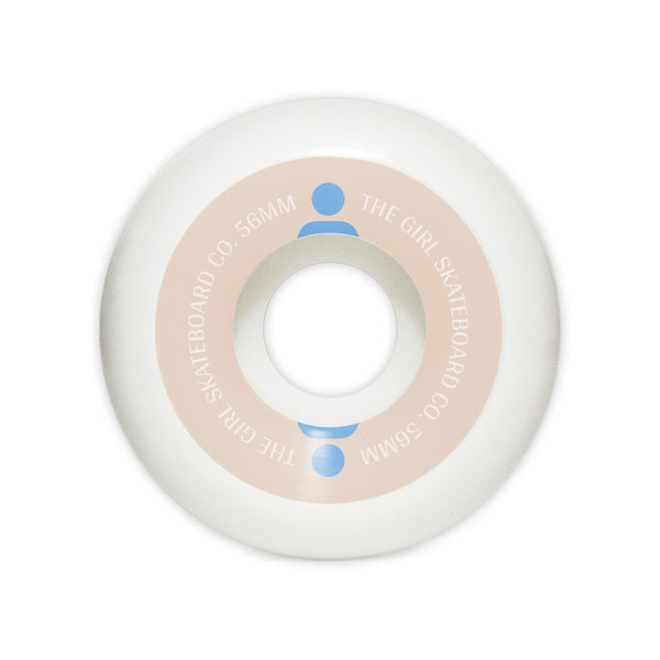 Peekaboo Conical Wheels for Girls - 56mm Skateboard Wheels for Smooth Riding | Perfect for Skateboarding, Roller Skating & Outdoor Fun
