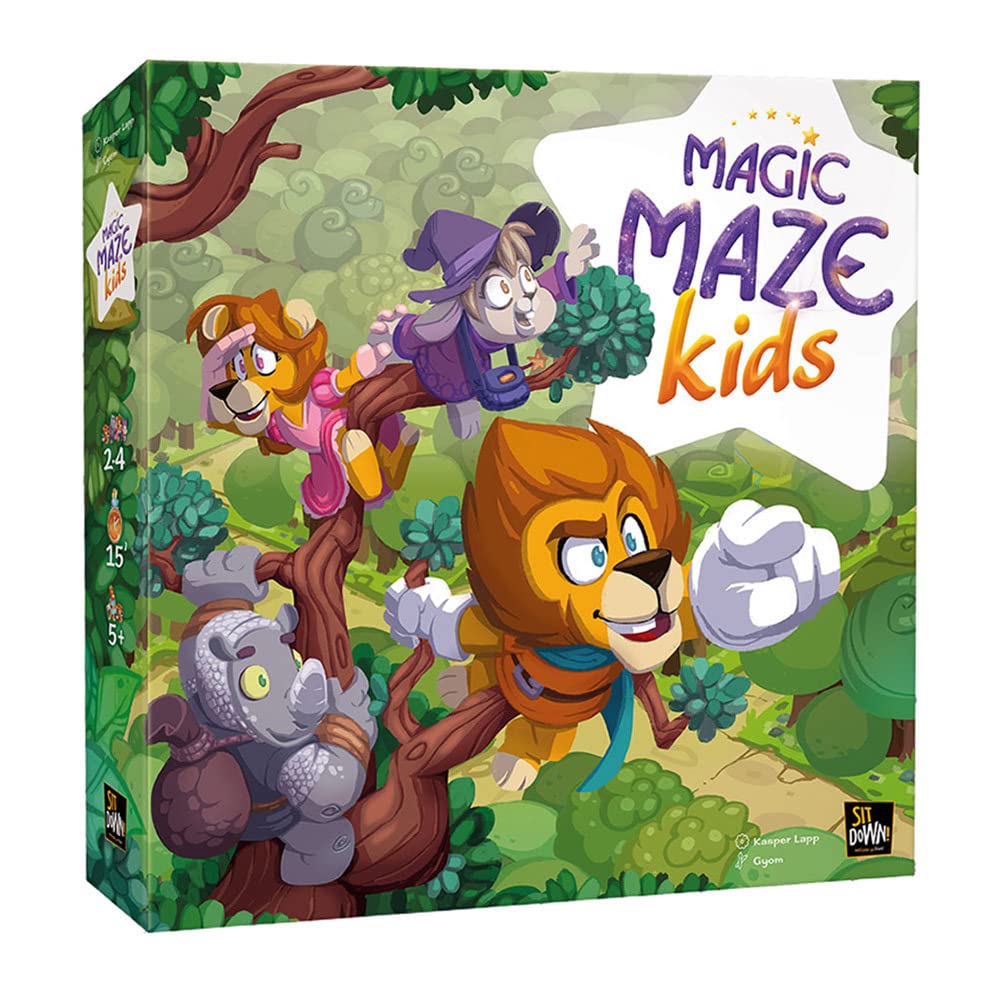 Dude Games DGMMK01 Magic Maze Puzzle Toy for Kids - Fun & Educational Brain Teaser for Children's Playtime & Learning Activities