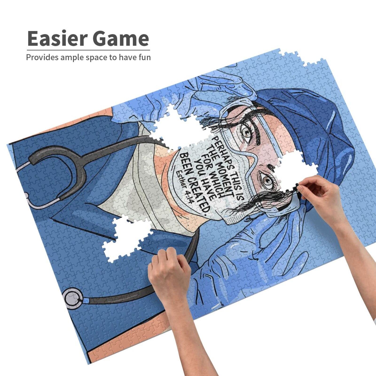 1000 Piece Jigsaw Puzzle for Adults - Medical Staff 