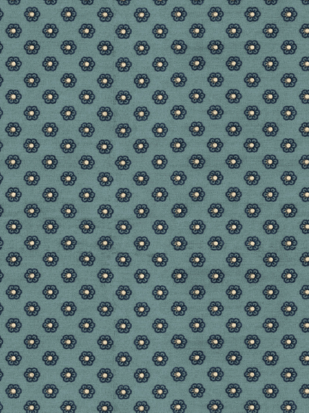 Chris Benz Ditsy Floral Wallpaper in Marina Blue - Perfect for Bedroom, Living Room & Nursery Decor