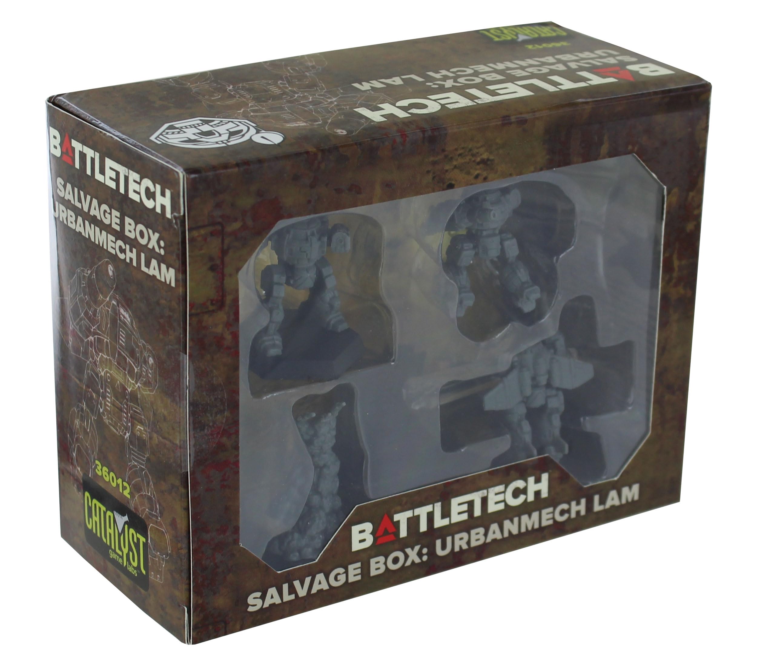 BattleTech Urbanmech Lam Salvage Box - Catalyst Game Labs for Tabletop Gaming