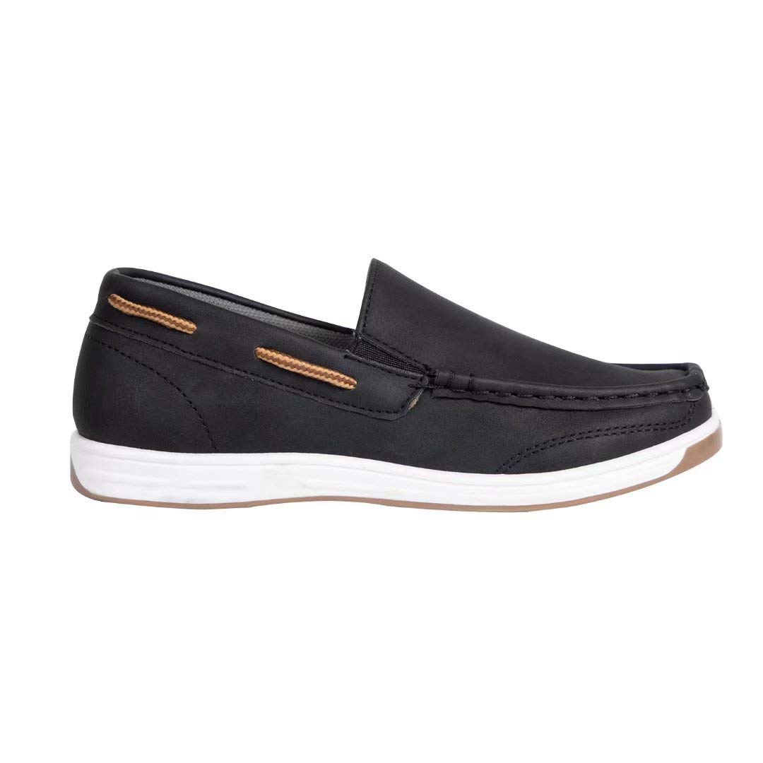 **Boys Loafers for Kids - Casual Boat Shoes & Dress Shoes for School - Perfect for Formal Events, Daily Wear & Outdoor Activities**