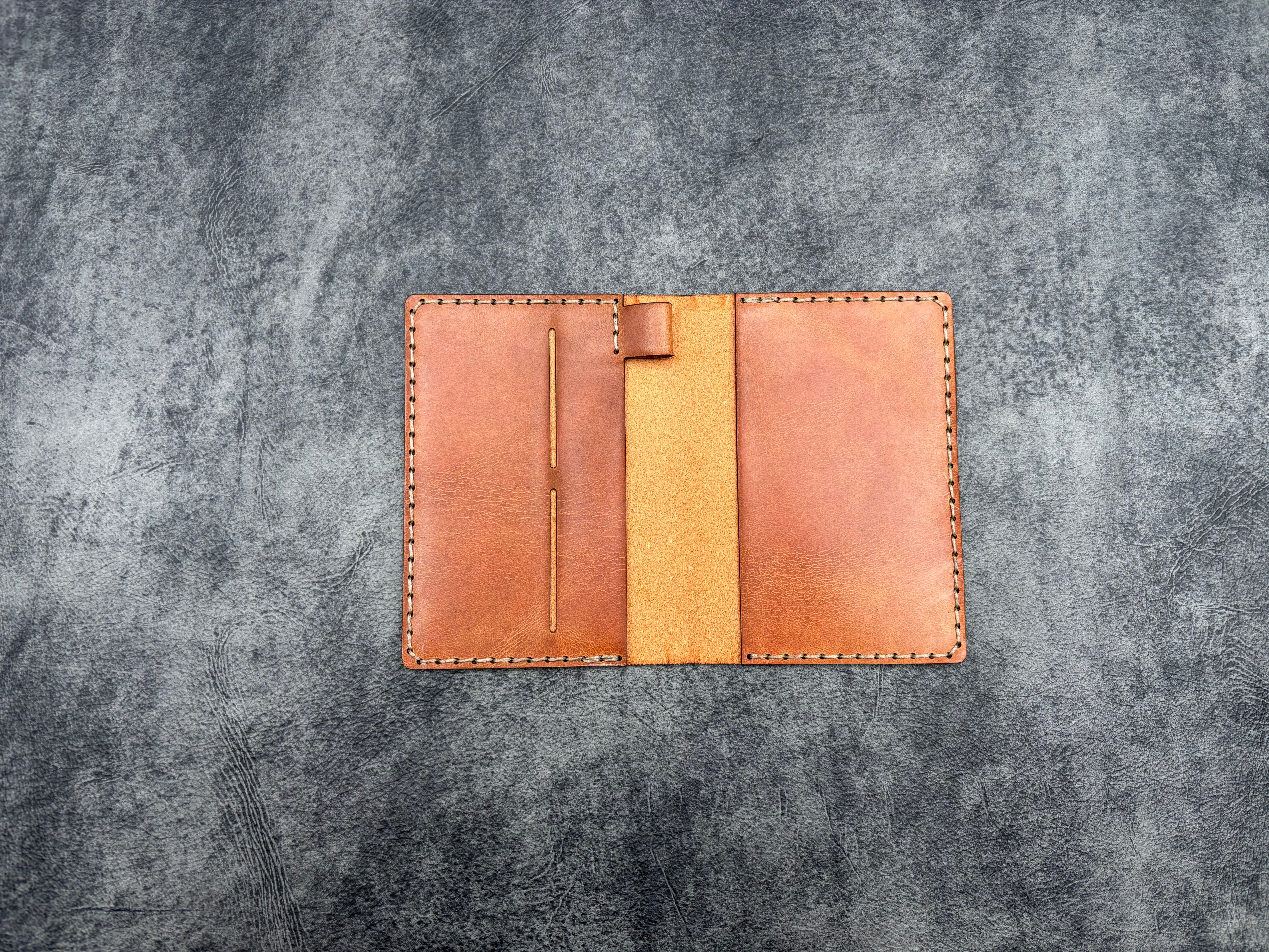 Personalized Leather Field Notes Cover - Custom Engraved, Multiple Colors (No.33) - Perfect for Journaling, Travel & Gifts