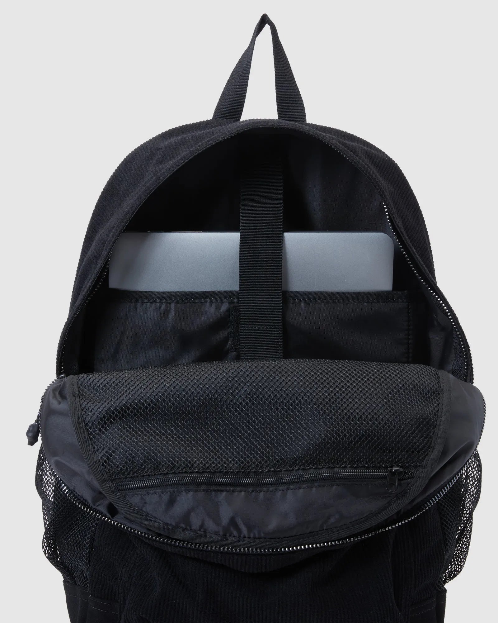 DC Backsider Cord Backpack - Lightweight & Durable Black Backpack for School, Travel & Outdoor Adventures