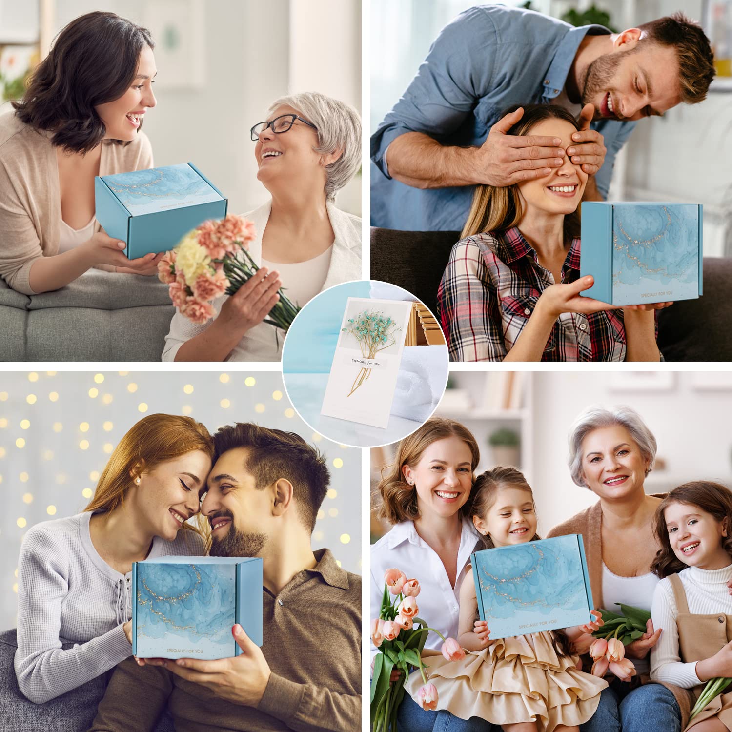 Relaxing Spa Bath Gift Set for Women - Self Care Birthday Gifts for Her, Mum, Wife, Sister & Friends | Unique Wellbeing Present with Bath Salts, Candles & More | Perfect for Pampering, Stress Relief & Special Occasions
